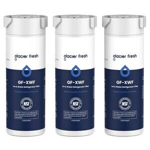 XWF Replacement for GE XWF Refrigerator Water Filter Pack of 3 (Not XWFE)